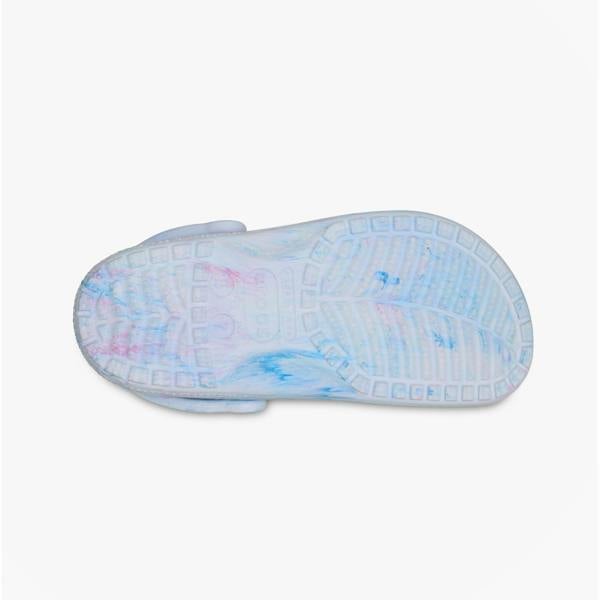Crocs 211583 MARBLED Oxygen Swirl Clogs   in  Blue