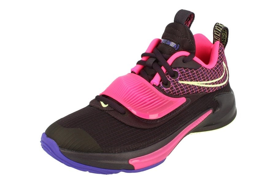 Nike Freak 3 GS Basketball Trainers Db4158  500 - Cave Purple Lemon Twist 500 - Photo 0