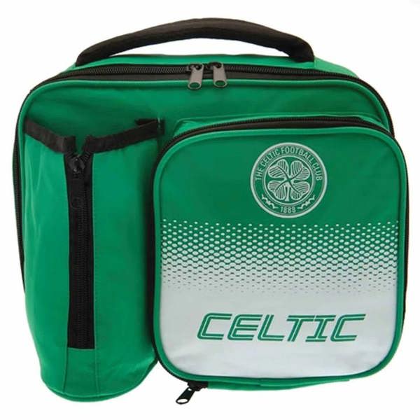 Celtic FC Celtic Fade Lunch Bag with Bottle Holder, Lunch Accessories, Sports, Gift