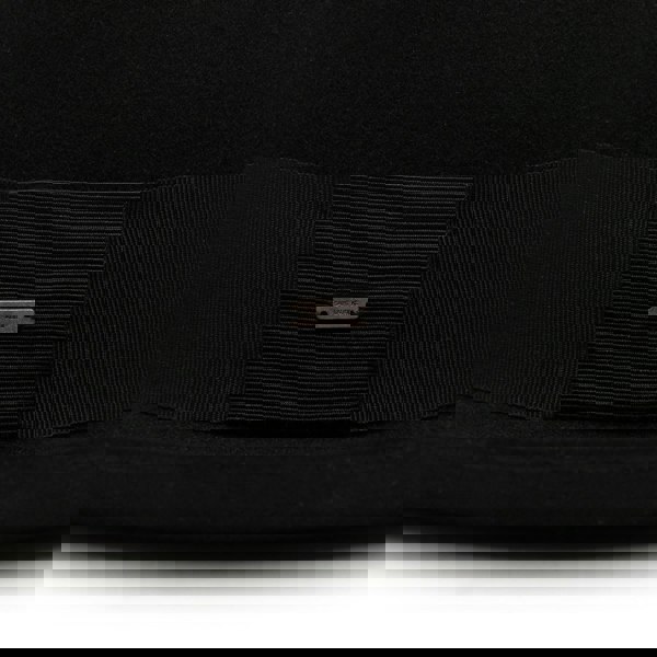 Saint Laurent rabbit felt fedora in black