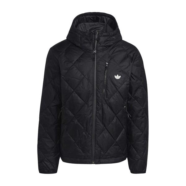 Adidas Unisex Adult Regular Hooded Jacket - Black - 