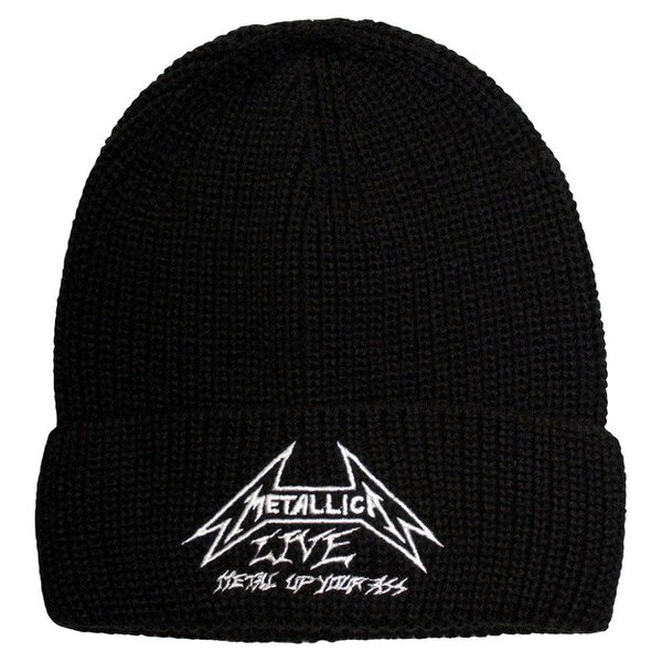 Metallica Live Band Logo Beanie Hat