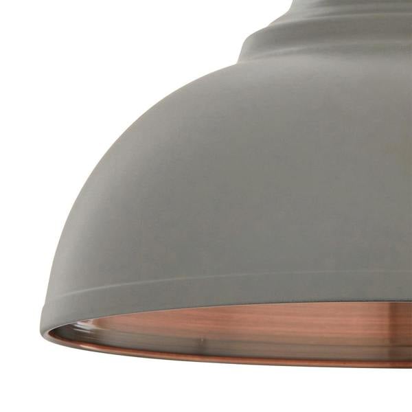 Pagazzi Lighting Maris Matte Grey Easy-Fit Pendant