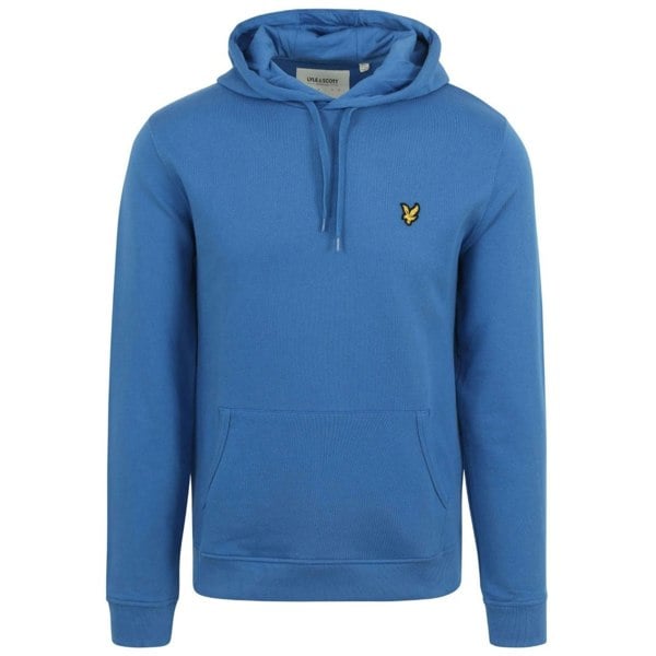 Lyle & Scott Branded Spring Blue Pull-over Hoodie