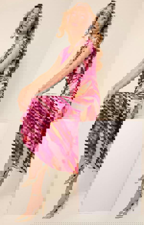 Alie Street London Clara Dress - Sunset Sky