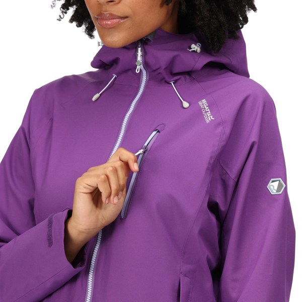 Regatta Women's Birchdale Shell Waterproof Jacket - Plum