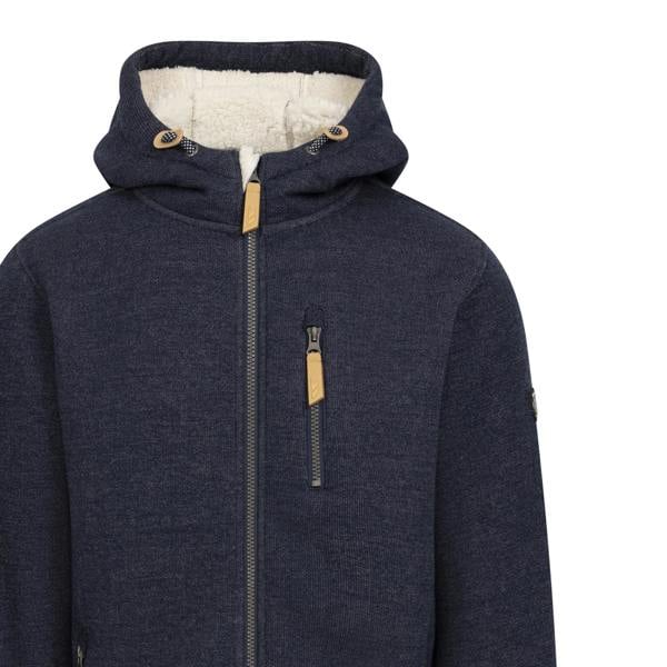 Trespass Mens Truther Marl Jacket - Navy Marl