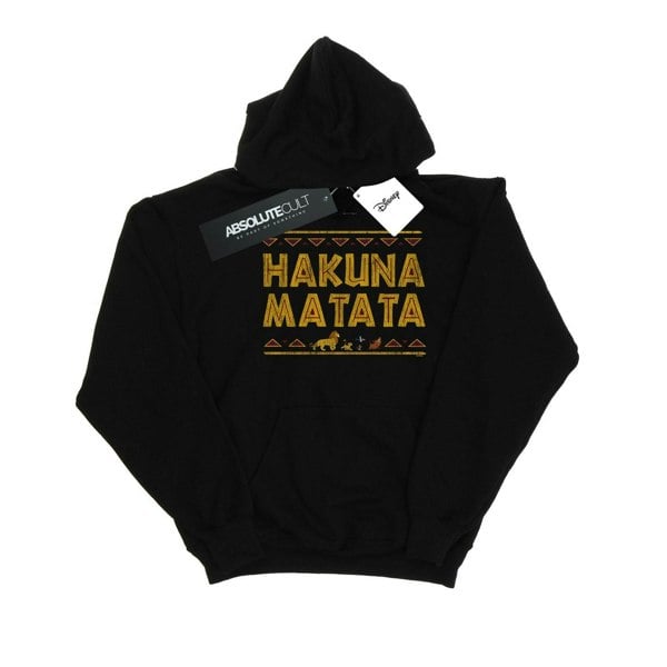 Disney Womens/Ladies The Lion King Hakuna Matata Hoodie - Black