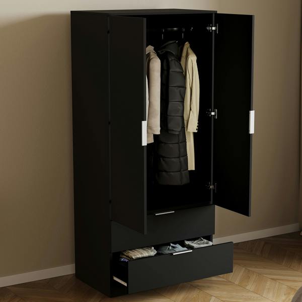 Vida Designs Trega 2 Door 2 Drawer Wardrobe