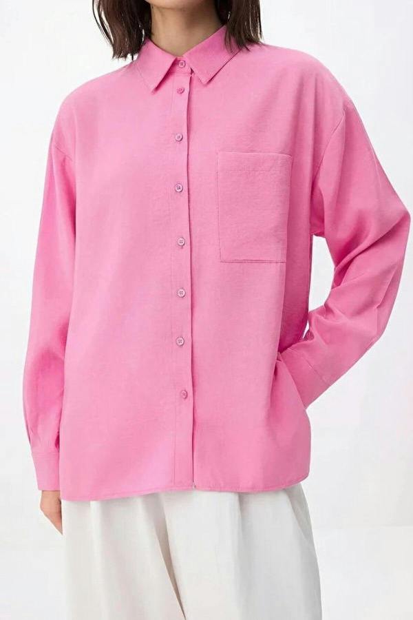 WOVCOR Loose Fit Modal Shirt