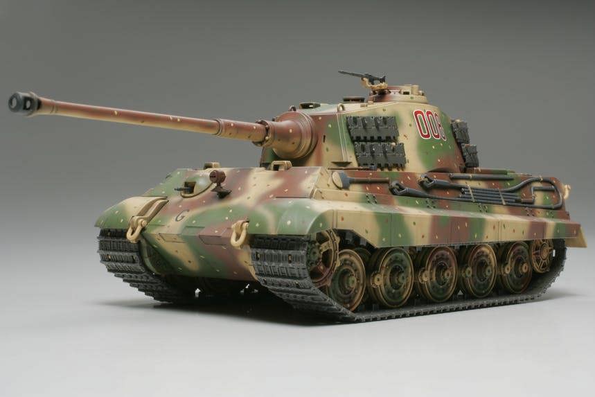 Tamiya German King Tiger Production Turret (1:48 Scale)