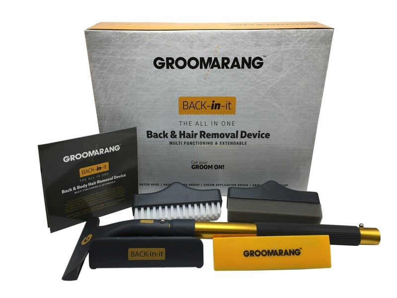 Groomarang 'Back-In-It' Back Shaver and Hair Removal Device