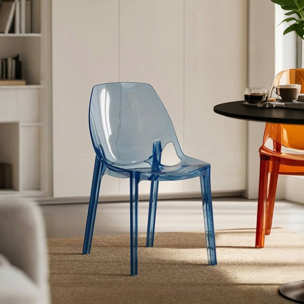 Rit Concept Schmitt Ghost Chair, Plastic Dining Chair, Acrylic