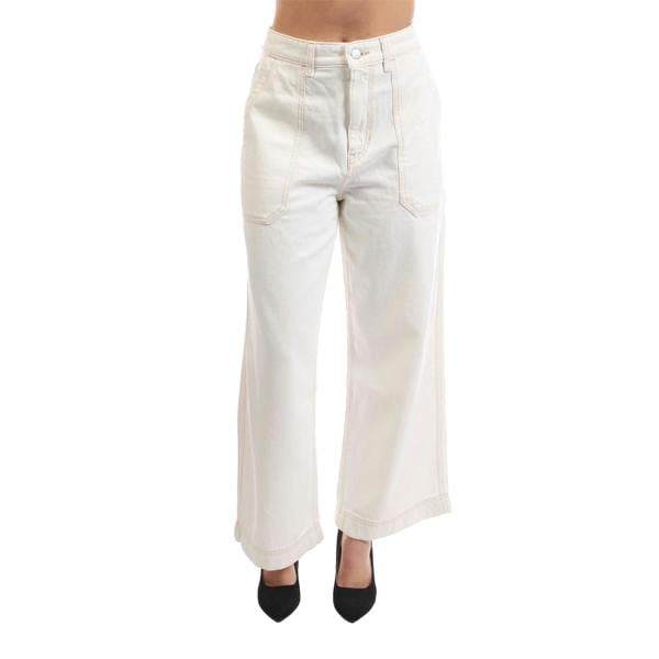 Boss Womens Marlene High Rise Jeans - Natural