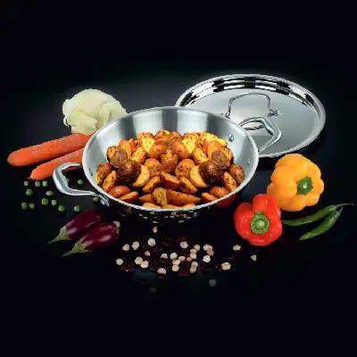 AVIAS TRIPLY KADAI WITH SS LID - 26CM (3.25L)