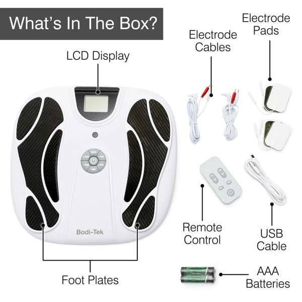 Bodi-tek CIRCULATION PLUS REVIVE PRO 'whats in the box'
