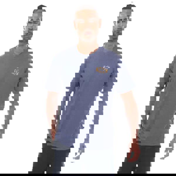 Nicce Mens Tanetta Logo T-Shirt - Blue - 