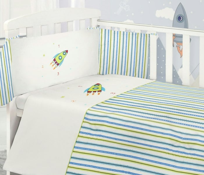 My Little World Rocket 2 Piece Bale Set - Blue