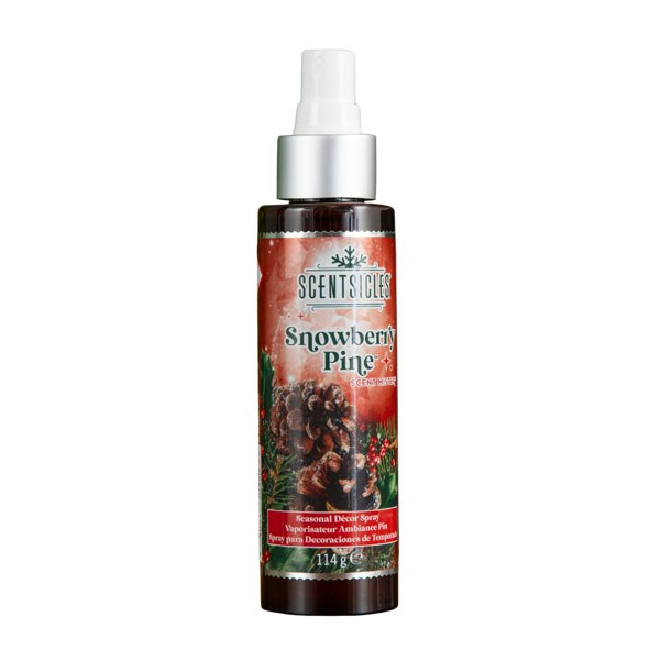 Samuel Alexander 114ml Snowberry Pine Scentsicles Christmas Decoration Spray Mist