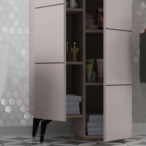 Decortie Stair Modern Storage Cabinet Multipurpose