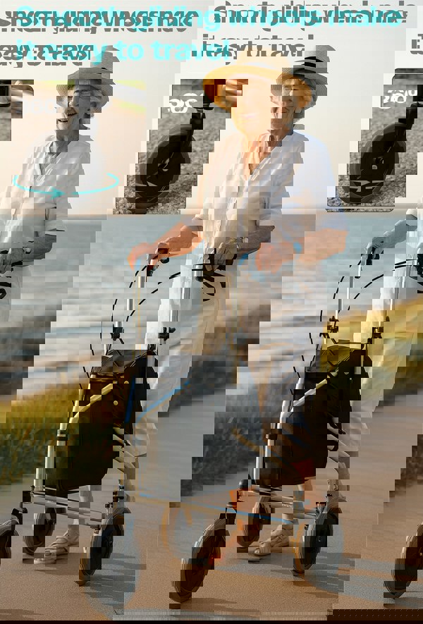 Aidapt Three Wheeled Walker  Silver