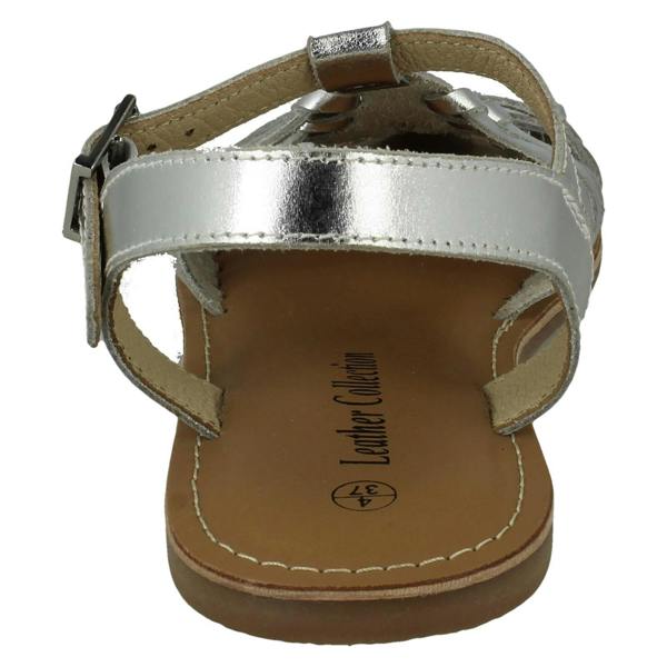Leather Collection Ladies Leather Collection Summer Beach Holiday Sandals F00455