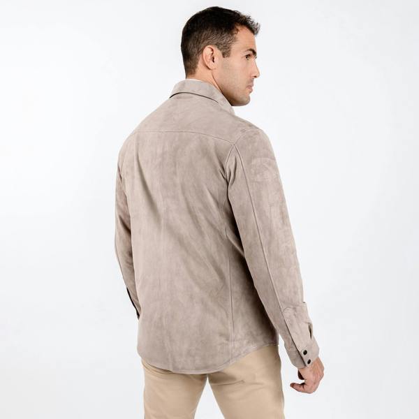 SUEDE SHIRT - Premium Men's Patterned Shirt by Claudio Lugli | Bold Design, Tailored Fit, Best Printed Shirts