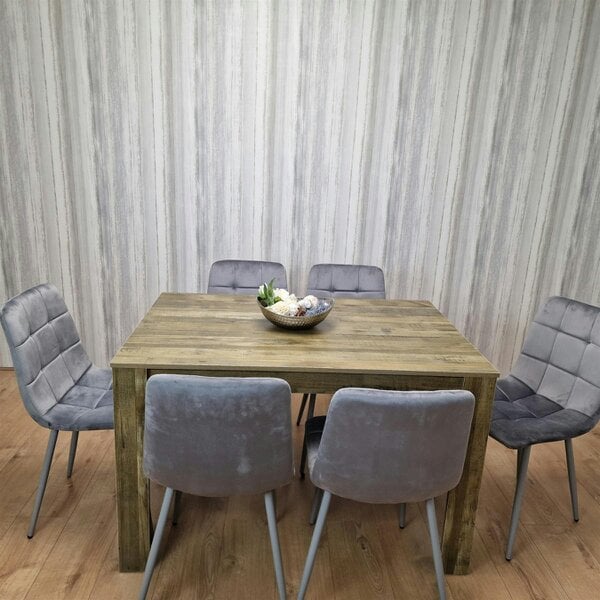 Kosy Koala Dining Table Set with 6 Chairs Dining Room and Kitchen table set of 6