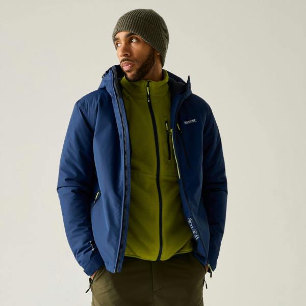 Regatta Mens Allston Waterproof Jacket - Aviator Blue