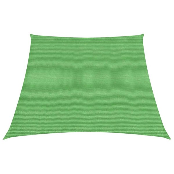 Berkfield Sunshade Sail 160 g/m�__ Light Green 4/5x3 m HDPE