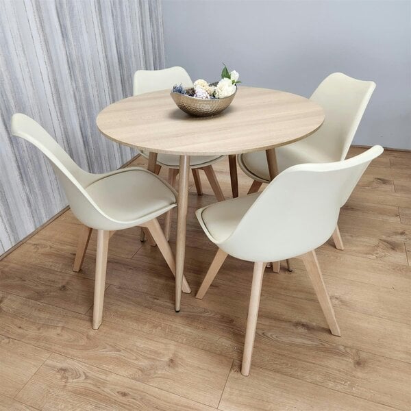 Kosy Koala Dining Table Set with 4 Chairs Dining Room, and Kitchen table set of 4