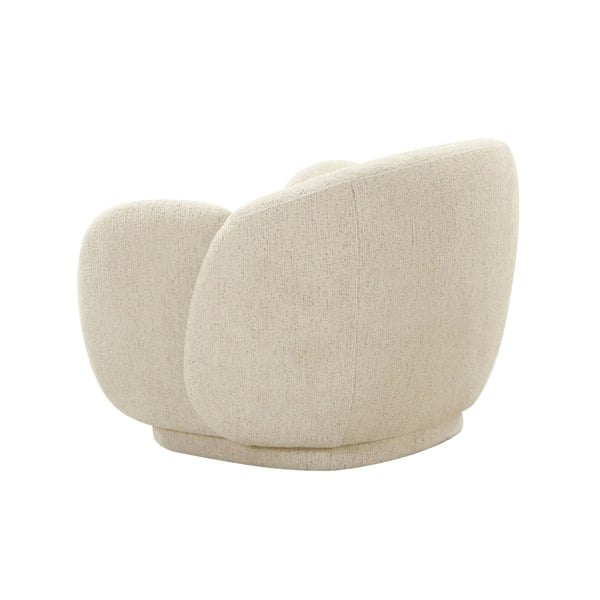 Furniture Edit Misty Cream Boucle Accent Chair