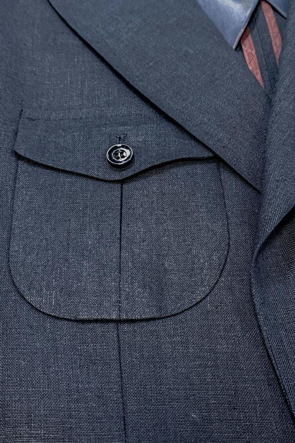 LINEN SUIT - Premium Men's Patterned Shirt by Claudio Lugli | Bold Design, Tailored Fit, Best Printed Shirts