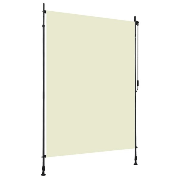 Berkfield Outdoor Roller Blind 150x270 cm Cream