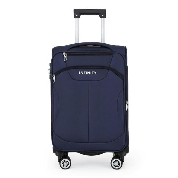 Infinity Luggage 8 Wheel Lightweight Suitcase Luggage TSA Travel Bags Set
