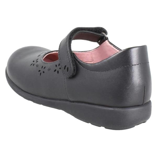 Start-rite Girls Startrite Flower Punch Detail Mary Jane School Shoes Emily
