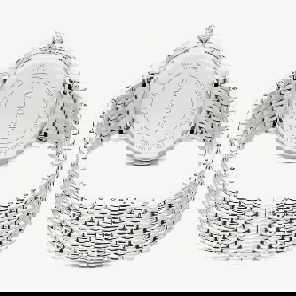 Swarovski Imber White Crystal Silver Tone Bracelet Watch 5741229