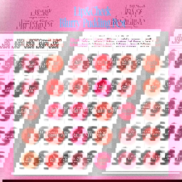 FWEE Lip & Cheek Blurry Pudding Pot (7 Shades)