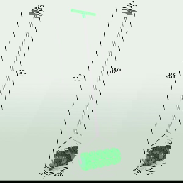 Rolling Lawn Aerator