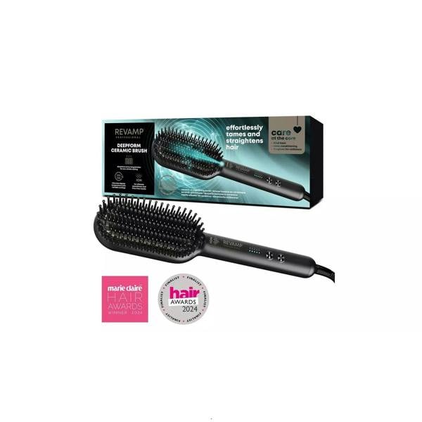 Revamp  Deepform Ceramic Straightening Hot Brush