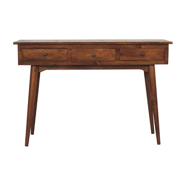Artisan Furniture Large 3 Drawer Chestnut Console
