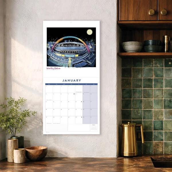 London Calling Calendar 2027, Wall Calendars, Month To View, Travel, Gift