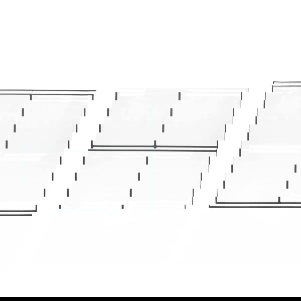 Insta Kitchen Original Brilliant White Glossy 3D Tile Stickers 30.5 x 15.4cm  (12 x 6 in) - 12 pcs in a pack