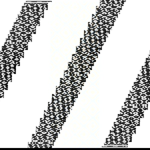 Velours Geometric Design Black & White