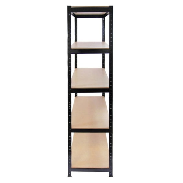 Monster Racking T-Rax Metal Storage Shelves - Black (90cm W, 45cm D)