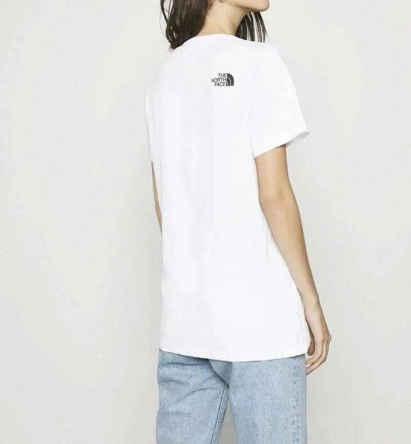 The North Face Women's Red Box Logo T-Shirt White/Red