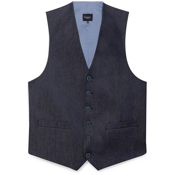 Hackett Men's Hackett, Dark Grey Waistcoat