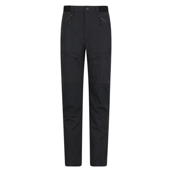 Mountain Warehouse Mens Jungle Trekking Trousers - Black
