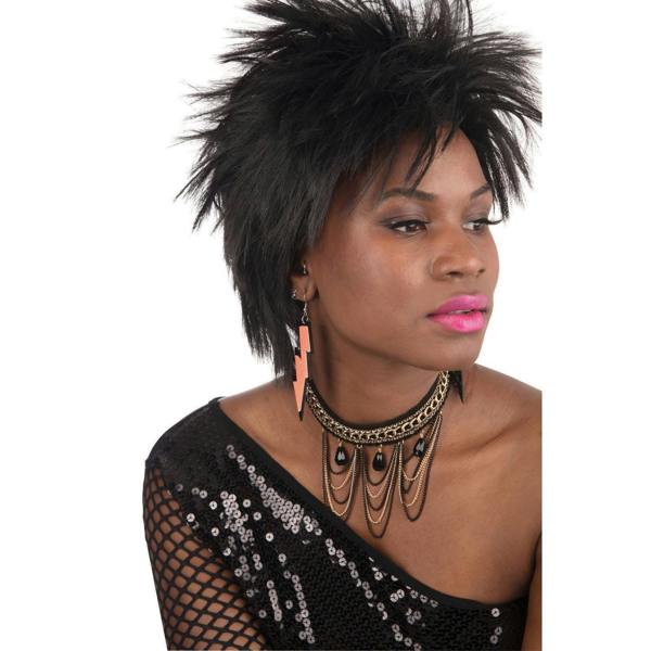 Bristol Novelty 80s/Rave Earrings - Orange - 