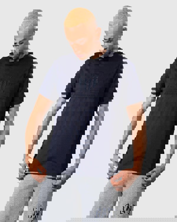 GANT Tonal Archive Shield Mens T-Shirt - 433 Evening Blue